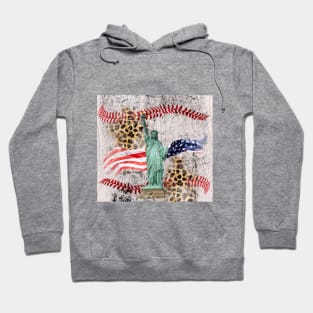 The Statue of Liberty baseball Hoodie